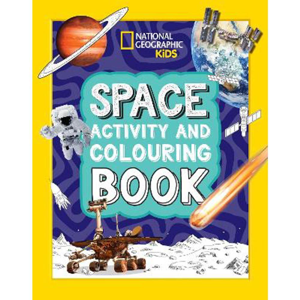Space Activity and Colouring Book (National Geographic Kids) (Paperback)